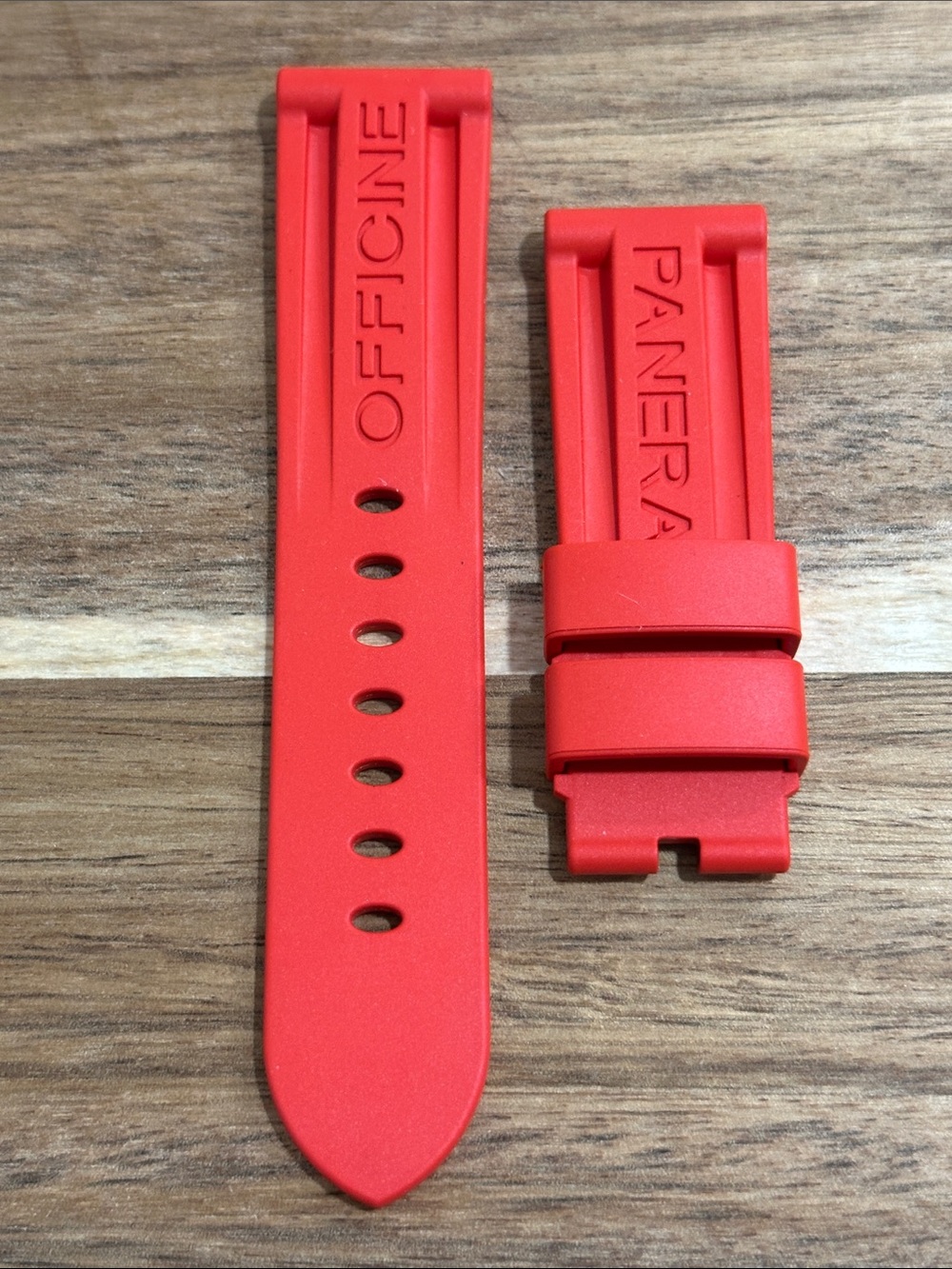 OEM Panerai 24mm Rubber Watch Strap
